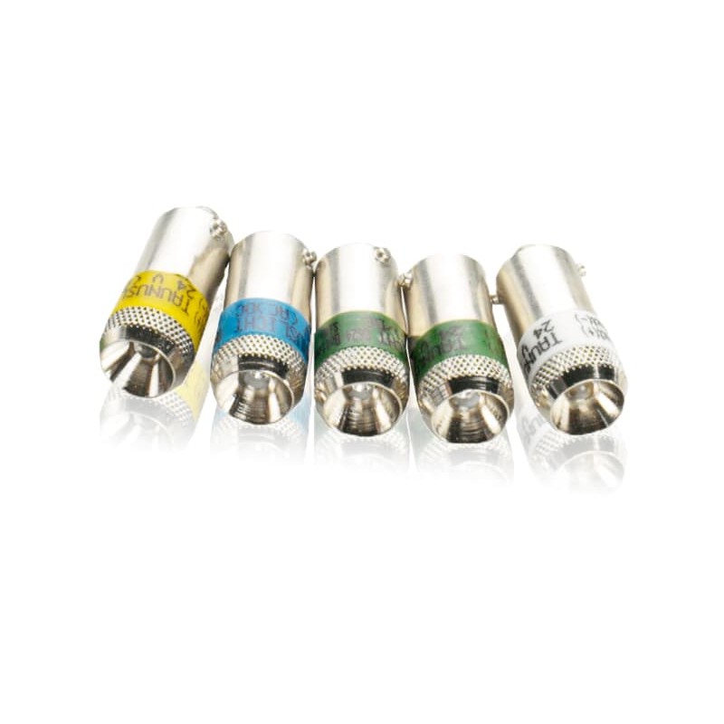 1 pcs - ABB KA2 Ba9s LED Capsule Bulb 1.8 W(0.18W), Red, Bulb shape