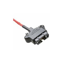 1 pcs : M80-9430605 - Headers & Wire Housings 3+3 WAY MALE CRIMP L/BORE W/HOOD