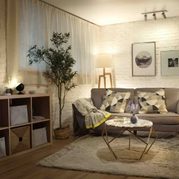 1 pcs - 4lite UK 9 W B22 LED Smart Bulb, Warm White