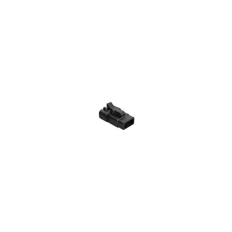 1 pcs : ATM06-3S-SF01BLK - Automotive Connectors A SERIES-ATM-CONNECTOR ENDCAPS