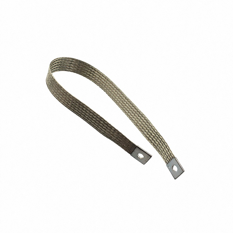 1 pcs - Molex Braided Earth Lead 53 A, M5 Stud Size, 457mm