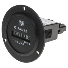 1 pcs - RS PRO Hour Meter Counter, 6 Digit, 50Hz, 10 - 80 V dc