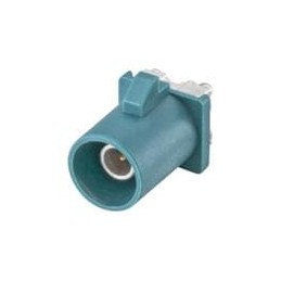 1 pcs : 59S1AC-40MT5-Z - RF Connectors / Coaxial Connectors Plug PC-Board SMD Straight ZWater Blue