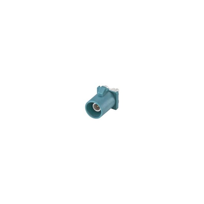 1 pcs : 59S1AC-40MT5-Z - RF Connectors / Coaxial Connectors Plug PC-Board SMD Straight ZWater Blue