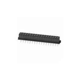 1 pcs : M80-8503442 - Headers & Wire Housings 17+17 Pos. Female DIL Vertical Throughboard Conn. for Latches