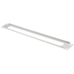 1 pcs - RS PRO Steel Cable Entry Panel for Use with 1U Rack Unit, 483 mm x 9 mm x 1 Uin