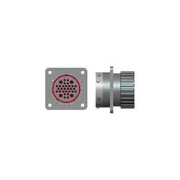 1 pcs : UPT00D-24-48P - Circular MIL Spec Connector receptacle 48 way box mount pin