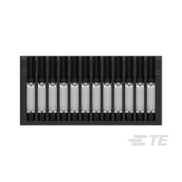 1000 pcs - TE Connectivity MICRO CT Series Straight Cable Mount, IDC PCB Socket, 12-Contact, 1-Row, 1.2mm Pitch, IDC Termination