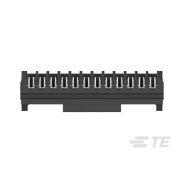 1000 pcs - TE Connectivity MICRO CT Series Straight Cable Mount, IDC PCB Socket, 12-Contact, 1-Row, 1.2mm Pitch, IDC Termination
