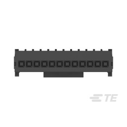 1000 pcs - TE Connectivity MICRO CT Series Straight Cable Mount, IDC PCB Socket, 12-Contact, 1-Row, 1.2mm Pitch, IDC Termination
