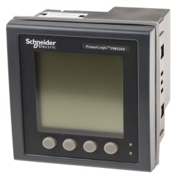 1 pcs - Schneider Electric 3 Phase LCD Digital Power Meter, Type