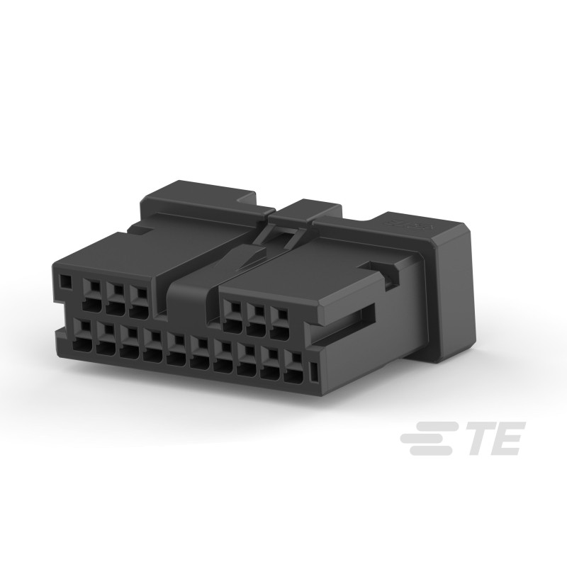 5 pcs - TE Connectivity, 1-2834461 Female PCB Connector Housing, 1.8mm Pitch, 16 Way, 2 Row Horizontal