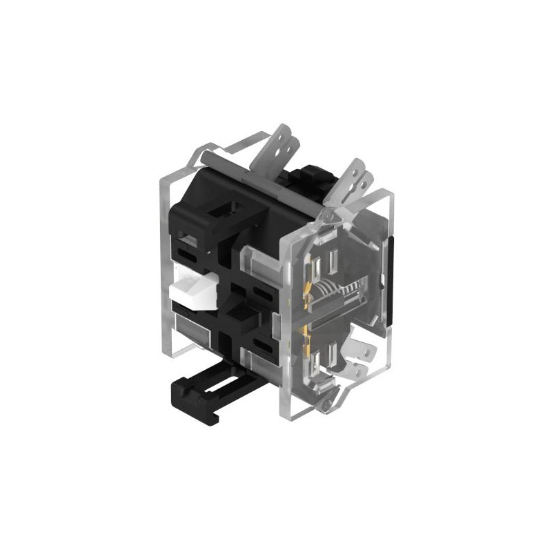 1 pcs - EAO Contact Block for Use with Series 04, 1NC