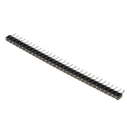 5 pcs - Winslow Straight Through Hole Mount Socket Strip, 32-Contact, 1-Row, 2.54mm Pitch, Solder Termination