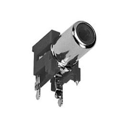 1 pcs : PJRAN1X1U03X - RCA Phono Connectors 1P RA PH JK RED