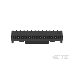 1000 pcs - TE Connectivity MICRO CT Series Straight Cable Mount, IDC PCB Socket, 13-Contact, 1-Row, 1.2mm Pitch, IDC Termination