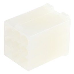 5 pcs - Molex STANDARD .093' Series Straight Housing Plug, 9 Contact(s), 6.7mm Pitch, 3 Row(s)