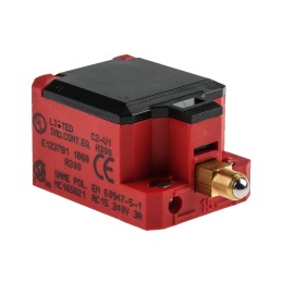 1 pcs - Bernstein AG C2 Series Plunger Interlock Switch, NO/NC, IP20, Glass Reinforced Plastic (GRP) Housing