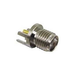 1 pcs : CONSMA003.062 - RF Connectors / Coaxial Connectors SMA Fml Edge Mnt for 0.062' Thick Brd