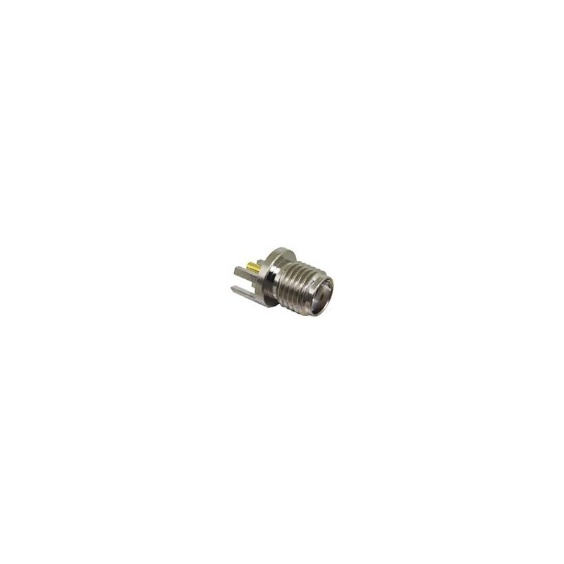 1 pcs : CONSMA003.062 - RF Connectors / Coaxial Connectors SMA Fml Edge Mnt for 0.062' Thick Brd