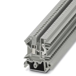 5 pcs - Phoenix Contact UK 3-MSTB-5.08 Series Grey Fused DIN Rail Terminal, Double-Level, Screw Termination, Fused