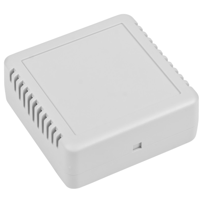 1 pcs - RS PRO Grey ABS Enclosure, IP20, IK06, Grey Lid, 75.8 x 75.8 x 30.2mm