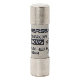 1 pcs - Mersen 10A FF Cartridge Fuse, 10 x 38mm