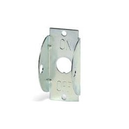 1 pcs : 82465 - Switch Fixings PLATE FACE ZINC