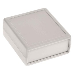 1 pcs - RS PRO Light Grey ABS Enclosure, IP42, 69.3 x 63.3 x 29.1mm