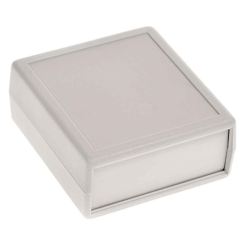 1 pcs - RS PRO Light Grey ABS Enclosure, IP42, 69.3 x 63.3 x 29.1mm
