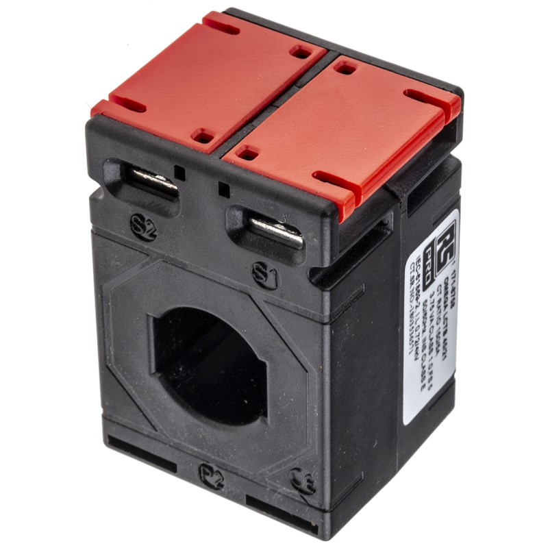 1 pcs - RS PRO Base Mounted Current Transformer, 150A Input, 150:5, 5 A Output, 21 x 10mm Bore