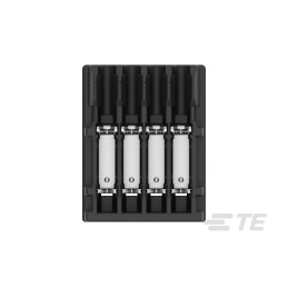 1000 pcs - TE Connectivity MICRO CT Series Straight Cable Mount, IDC PCB Socket, 4-Contact, 1-Row, 1.2mm Pitch, IDC Termination
