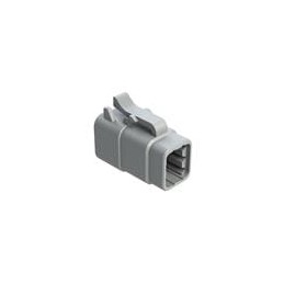 1 pcs : ATM06-6S - Automotive Connectors PLUG, 6-WAY
