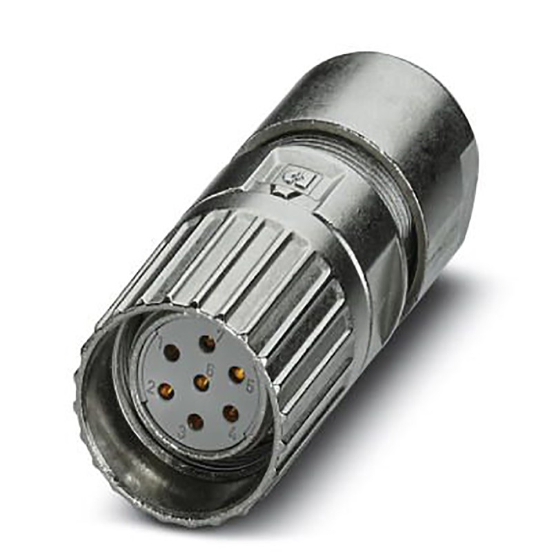 1 pcs - Phoenix Contact Circular Connector, 7 Contacts, Cable Mount, M23 Connector, Socket, Female, IP66, IP68, M23 PRO Series