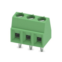 5 pcs - Phoenix Contact MKDS 1/ 3-3.81 Series PCB Terminal Block, 3-Contact, 3.81mm Pitch, Through Hole Mount, 1-Row, Solder