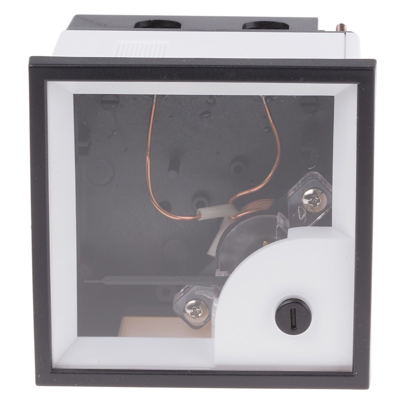 1 pcs - RS PRO Analogue Panel Ammeter 5A AC, 68mm x 68mm, ±1.5 % Moving Iron