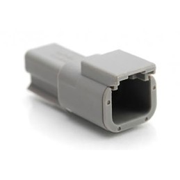 5 pcs - Amphenol Industrial, ATM Automotive Connector Socket 2 Way, Crimp Termination