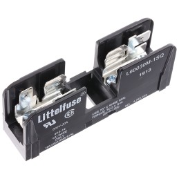 1 pcs - Littelfuse 30A Rail Mount Fuse Holder for 10 x 38mm Fuse, 1P, 600V ac