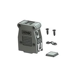 1 pcs : 16-001750E - D-Sub Tools & Hardware 9 POS METALIZED HOOD