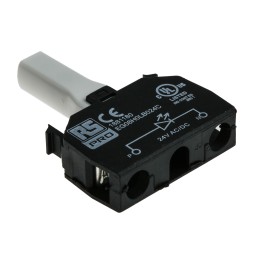 1 pcs - RS PRO Light Block - Blue, 24 V ac/dc