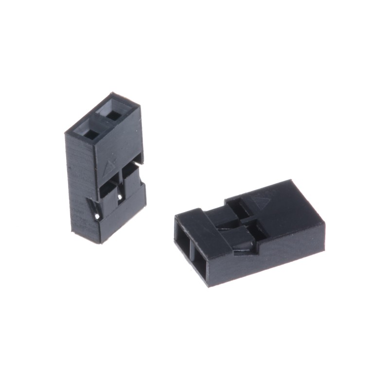 1000 pcs - Swann-Morton, M22-30 Female Crimp Connector Housing, 2mm Pitch, 2 Way, 1 Row