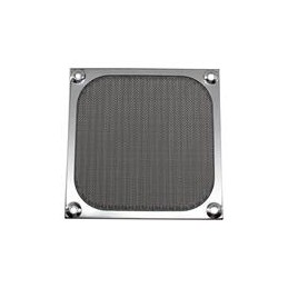 1 pcs : WMG120M - Fan Accessories Wire Mesh Fan Guard for 120mm Fan, Aluminum Filter, Mill Finish