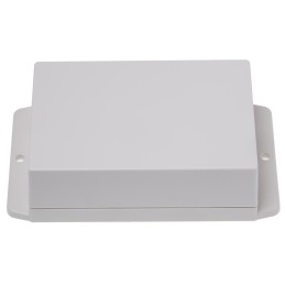 1 pcs - RS PRO White ABS Enclosure, Flanged, White Lid, 105 x 70 x 35mm