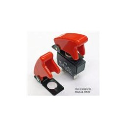 1 pcs : GT-4R - Switch Fixings Safety Cover Red 12mm 17.5mm 12.2mm