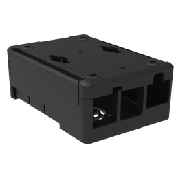 1 pcs - CAMDENBOSS ABS ROCK SBC Case for use with ROCK 3A and ROCK 3C Single Board Computers, Black