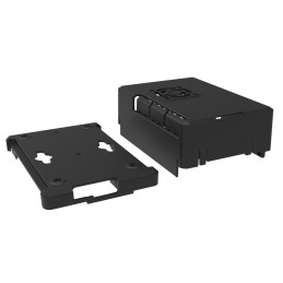1 pcs - CAMDENBOSS ABS ROCK SBC Case for use with ROCK 3A and ROCK 3C Single Board Computers, Black