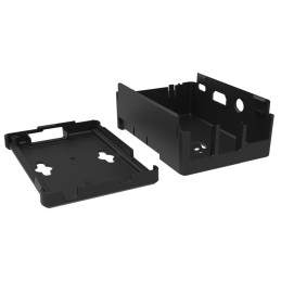 1 pcs - CAMDENBOSS ABS ROCK SBC Case for use with ROCK 3A and ROCK 3C Single Board Computers, Black