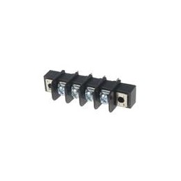 1 pcs : 38721-7304 - Barrier Terminal Blocks .375'4P SRB .188'TAB W/6 SCREW/WASHER
