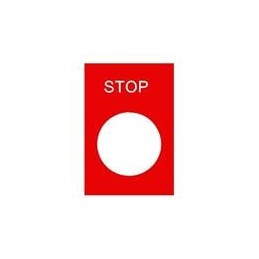 1 pcs : ZB2BY2304 - Switch Fixings LEGEND PLATE