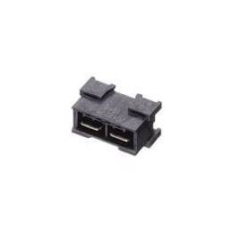 1 pcs : 2042274-6 - Power to the Board 2P VERT HEADER, PRESS-FIT,W/O